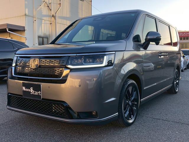 ステップワゴン ｅ：ＨＥＶスパーダ　デュアルエアコン　レーンアシスト　ＥＳＣ　シートヒータ　オートライト　キーフリー　ＬＥＤヘッドランプ　イモビ　ＡＢＳ　スマートキ　クルーズコントロール　サイドカーテンエアバック　運転席エアバッグ（2枚目）