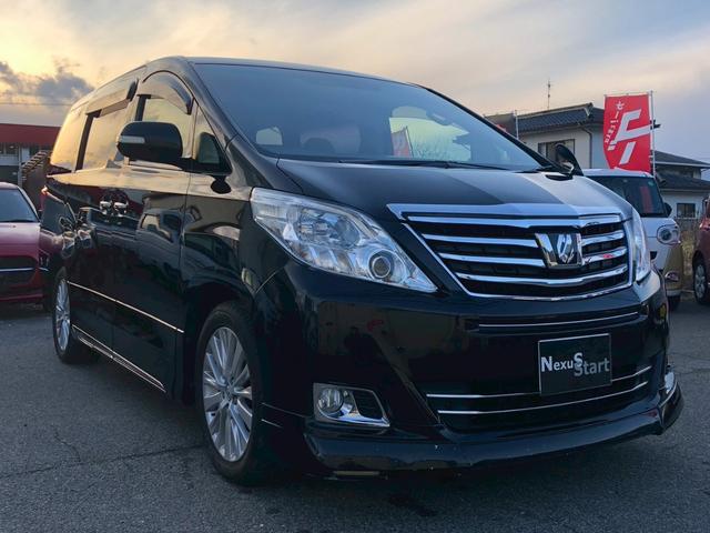 アルファード 350G Lパッケージ 4WD 社外ナビ Bluetooth ETC バックカメラ 後席モニター 前席シートヒーター 運転席メモリーシート オートクルーズ 電動シート エアバッグ ダブルサンルーフ 本革シート 4WD(4枚目)