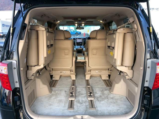 アルファード 350G Lパッケージ 4WD 社外ナビ Bluetooth ETC バックカメラ 後席モニター 前席シートヒーター 運転席メモリーシート オートクルーズ 電動シート エアバッグ ダブルサンルーフ 本革シート 4WD(13枚目)