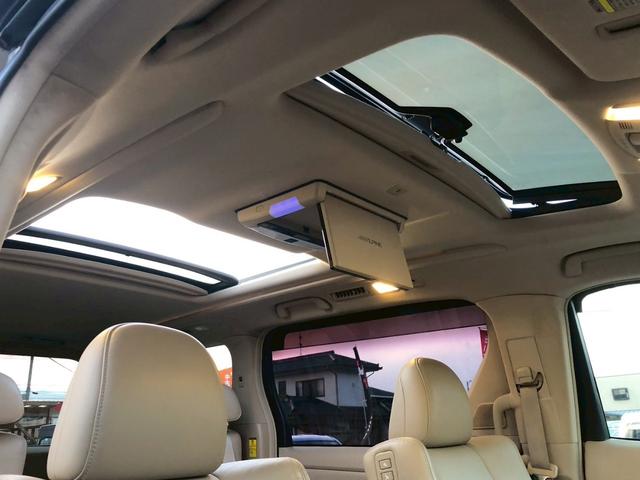 アルファード 350G Lパッケージ 4WD 社外ナビ Bluetooth ETC バックカメラ 後席モニター 前席シートヒーター 運転席メモリーシート オートクルーズ 電動シート エアバッグ ダブルサンルーフ 本革シート 4WD(20枚目)