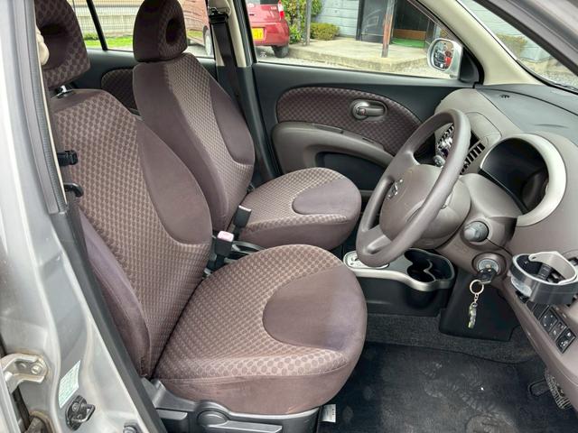 マーチ 12S ETC車載器 禁煙 パワーウインドウ パワーステアリング マニュアルエアコン 運転席助手席エアバッグ 衝突安全ボディ ABS エアバック キ-レス(4枚目)