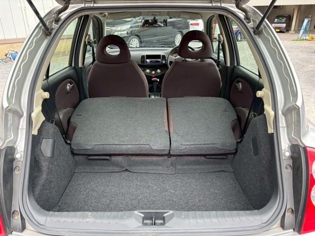 マーチ 12S ETC車載器 禁煙 パワーウインドウ パワーステアリング マニュアルエアコン 運転席助手席エアバッグ 衝突安全ボディ ABS エアバック キ-レス(8枚目)