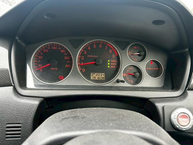 ランサー GSRエボリューションIX 社外車高調 レカロシート タワーバー  エアコン ADVANレーシングホイール エアコン オーディオ(12枚目)