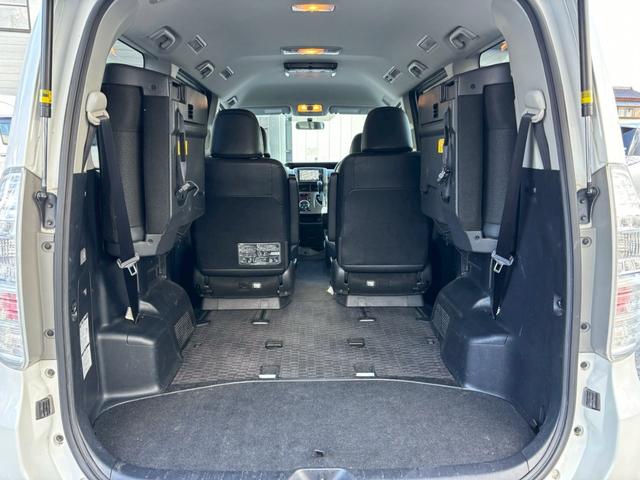 ヴォクシー ZS 煌III フロントモデリスタエアロ ハーフレザー アルパインナビ アルパインフリップダウンモニター 両側パワースライドドア バックモニター プッシュスタートボタン スペアキー(10枚目)