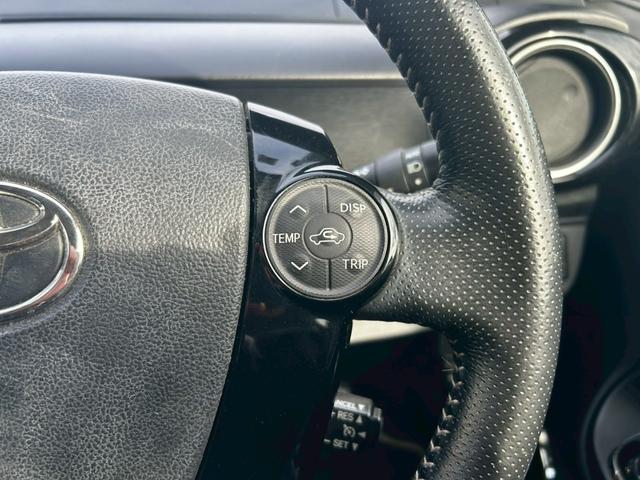 アクア Ｇ　Ｇ’ｓ　トヨタセーフティ　ハーフレザー　ナビ　フルセグ　バックモニター　ＬＥＤヘッドライト　プッシュスタートボタン　Ｇｓホイール　クルーズコントロール　ＥＴＣ　オートマチックハイビーム（21枚目）