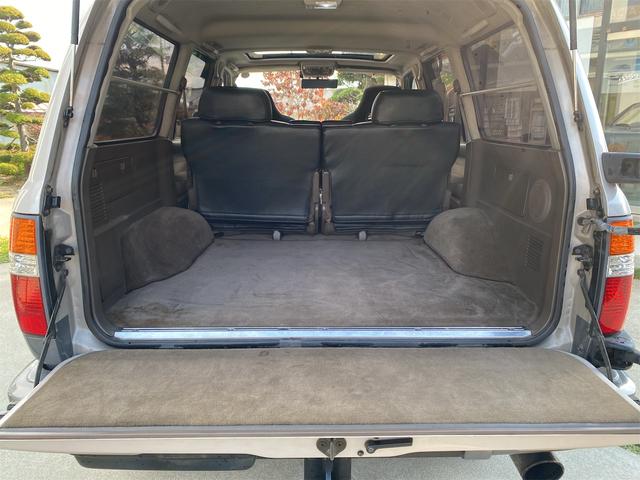 ランドクルーザー８０ ＶＸリミテッド　最終型／１ナンバー登録／ＡＡＲシート／純正シート有／タイミングベルト交換ステッカー／買取直販車／サンルーフ／カロッツェリアナビ／バックカメラ／デジタルインナーミラー／ドラレコ／キーレス／ＥＴＣ／（34枚目）