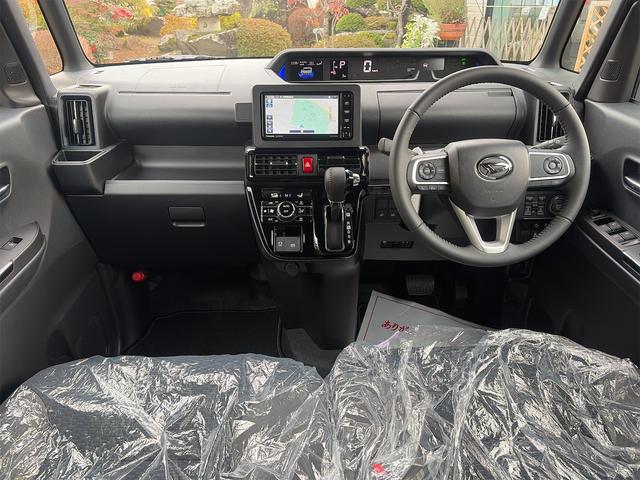 タント カスタムＲＳリミテッド　届出済未使用車／新品ナビ／全方位モニター／ドラレコ／ＥＴＣ／アダプティブクルコン／両側パワースライドドア／純正フロアマット／テレビ／Ｂｌｕｅｔｏｏｔｈ／シートヒーター／ターボ／オートブレーキホールド（7枚目）