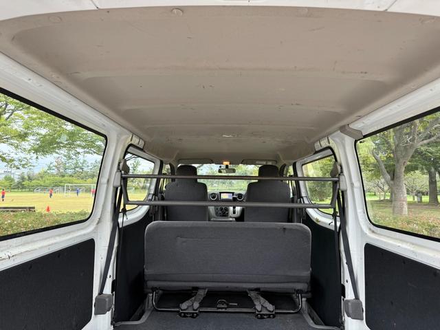 ＮＶ３５０キャラバンバン ロングＤＸターボ　切替４ＷＤ　ディーゼルターボ　両側スライドドア　オートマ　６人乗り　ルーフキャリア　ピュアドライブ　キーレス　ＥＴＣ　ヘッドライトレベライザー　ナビ　Ｂｌｕｅｔｏｏｔｈ　エアコン　ＰＷ　ＰＳ　関東仕入（77枚目）