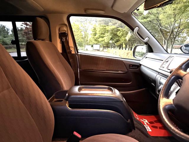 ハイエースバン ロングスーパーＧＬ　４ＷＤ　ディーゼルターボ　５ドア　５人乗り　ＡＴ　ルーフキャリア　キーレス　電格ミラー　ＥＴＣ　ＴＶ　ナビ　バックカメラ　パワーヒート　寒冷地仕様　Ｗエアコン　オートエアコン　ＡＣ１００Ｖ電源　フォグ（42枚目）