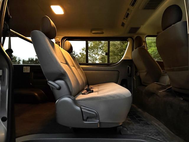 ハイエースバン ロングスーパーＧＬ　４ＷＤ　ディーゼルターボ　５ドア　５人乗り　ＡＴ　ルーフキャリア　キーレス　電格ミラー　ＥＴＣ　ＴＶ　ナビ　バックカメラ　パワーヒート　寒冷地仕様　Ｗエアコン　オートエアコン　ＡＣ１００Ｖ電源　フォグ（66枚目）