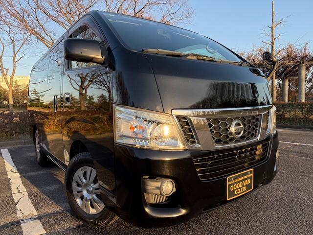 NV350キャラバンバン ロングプレミアムGXターボ 切替4WD ディーゼルターボ 5ドア 5人乗り オートマ フォグ オートクローザー 電動格納ミラー キーレス スマートキー プッシュスタート Wエアコン ETC TV CD・DVD Bluetooth(8枚目)