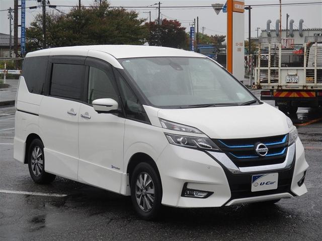 セレナ e-パワー ハイウェイスターV フルセグ メモリーナビ DVD再生 ミュージックプレイヤー接続可 バックカメラ 衝突被害軽減システム ETC 両側電動スライド LEDヘッドランプ 乗車定員7人 3列シート ワンオーナー 記録簿(15枚目)