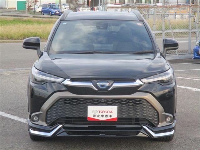 カローラクロス ハイブリッド Z フルセグ ミュージックプレイヤー接続可 バックカメラ 衝突被害軽減システム ETC LEDヘッドランプ フルエアロ 記録簿 アイドリングストップ(14枚目)