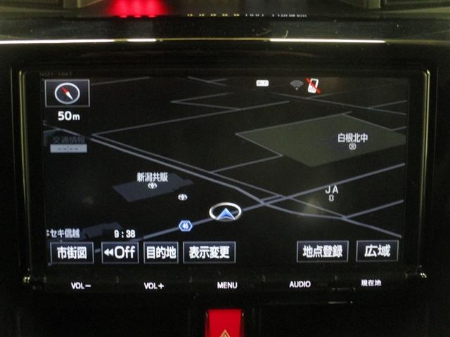 ルーミー カスタムG-T フルセグ メモリーナビ DVD再生 バックカメラ 衝突被害軽減システム ETC 両側電動スライド LEDヘッドランプ ワンオーナー 記録簿 アイドリングストップ(3枚目)