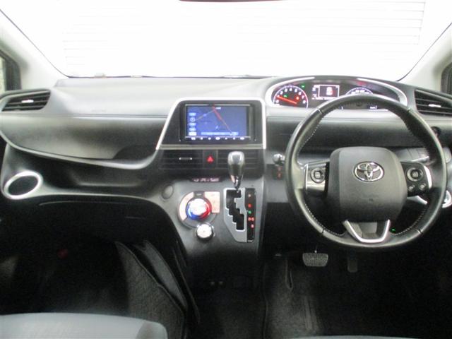 シエンタ Ｇ　セーフティーエディションＩＩ　メモリーナビ　ミュージックプレイヤー接続可　バックカメラ　衝突被害軽減システム　ＥＴＣ　両側電動スライド　ＬＥＤヘッドランプ　ウオークスルー　乗車定員７人　３列シート　アイドリングストップ（2枚目）