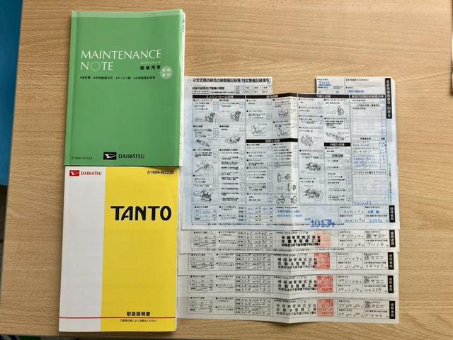 タント Ｘ　点検記録簿／車検整備付／スマートキー／左パワースライド／アルミホイール／オートエアコン（15枚目）
