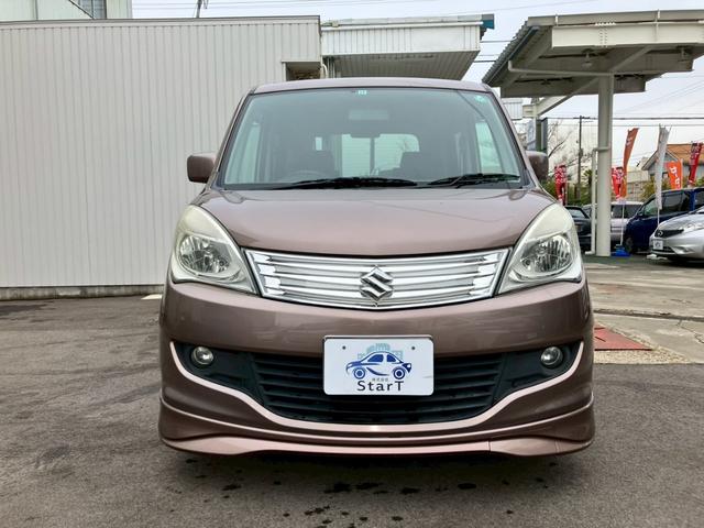 ソリオ Ｘ　ＥＴＣ　ナビ　ワンセグＴＶ　左パワースライドドア　プッシュスタート　スマートキー　ＨＩＤヘッドライト　フォグランプ　ＩＳＯＦＩＸ（3枚目）