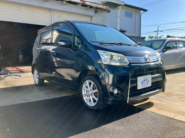 ムーヴ カスタム　Ｘ　４ＷＤ　ＫＥＮＷＯＯＤ７インチナビ　Ｂｌｕｅｔｏｏｔｈ　プッシュスタート　スマートキー　オートエアコン　ＨＩＤヘッドライト　フォグランプ　アルミホイール（6枚目）