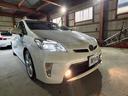 プリウス Gツーリング レザーパッケージ 無事故 070パール プリクラッシュ メーカーOPナビ フルオプション車両(6枚目)
