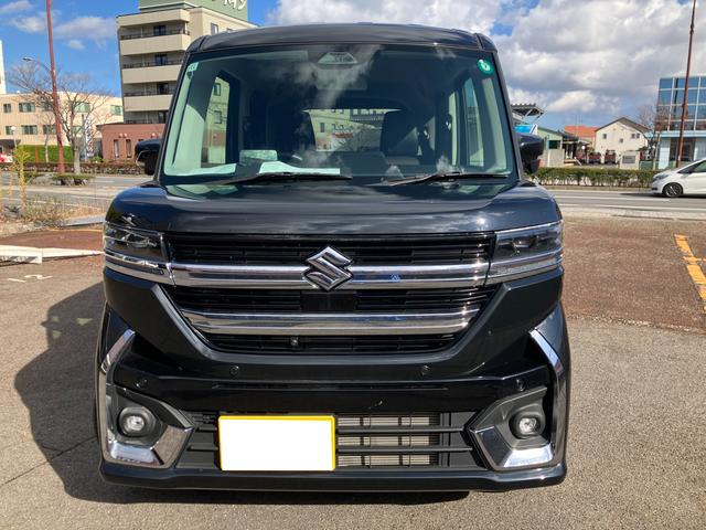 スペーシアカスタム ＨＹＢＲＩＤ　ＸＳ　★純正ナビ　全方位カメラ★　純正ナビ　全方位カメラ　オートライト　スライドドア　プッシュスタート　シートヒーター　オートエアコン　衝突被害軽減システム　衝突安全ボディ　盗難防止システム　アイドリングストップ（5枚目）