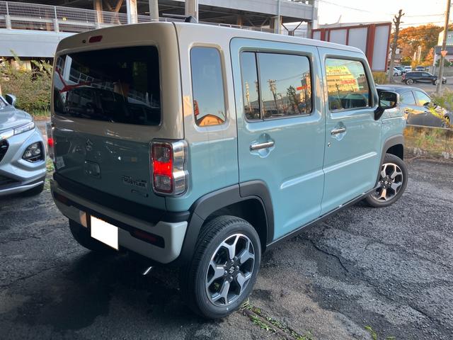 ハスラー ＨＹＢＲＩＤ　Ｘ　３型　★４ＷＤ★　４ＷＤ　オートライト　プッシュスタート　シートヒーター　オートエアコン　衝突被害軽減システム　アイドリングストップ　衝突安全ボディ　盗難防止システム　横滑り防止機能（6枚目）