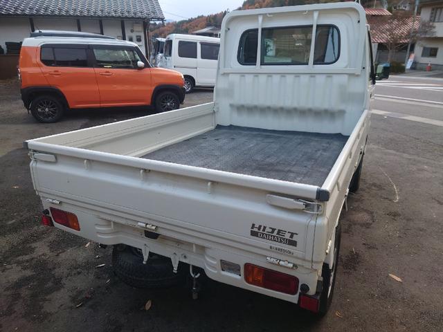 ハイゼットトラック エアコン・パワステ　スペシャル　マニュアルエアコン　ＰＳ　切り替え４ＷＤ　メンテナンスノート（4枚目）