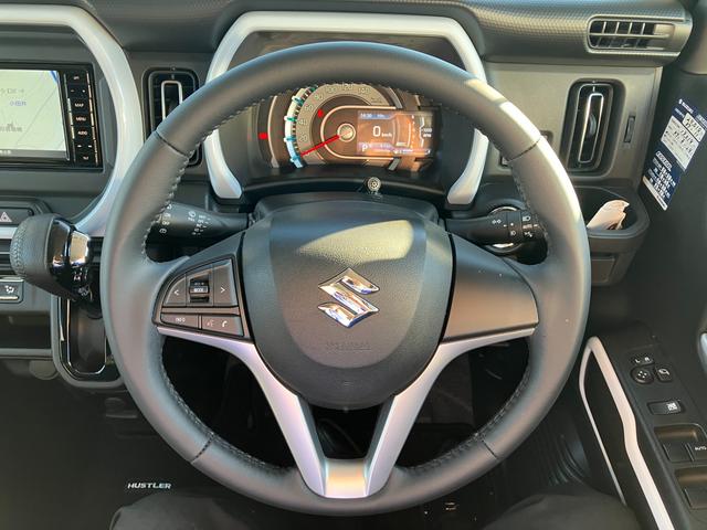 ハスラー ＨＹＢＲＩＤ　Ｘ　２ＷＤ　純正ナビ　ＥＴＣ　ワンオーナー車　デュアルカメラブレーキサポート　後退時ブレーキサポート　前後誤発進抑制機能（18枚目）