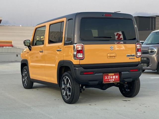 ハスラー ＨＹＢＲＩＤ　Ｘターボ　３型　４ＷＤ　ＬＥＤヘッドランプ　４ＷＤ　ＣＶＴ　ターボ　衝突被害軽減ブレーキ　アダプティブクルーズコントロール　パドルシフト　シートヒーター　ＬＥＤヘッドランプ　ＬＥＤフォグランプ　フルオートエアコン　シートリフター（3枚目）