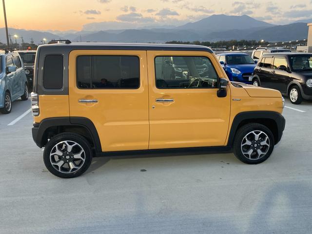 ハスラー ＨＹＢＲＩＤ　Ｘターボ　３型　４ＷＤ　ＬＥＤヘッドランプ　４ＷＤ　ＣＶＴ　ターボ　衝突被害軽減ブレーキ　アダプティブクルーズコントロール　パドルシフト　シートヒーター　ＬＥＤヘッドランプ　ＬＥＤフォグランプ　フルオートエアコン　シートリフター（8枚目）