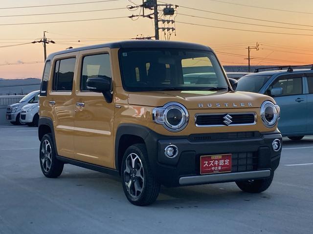 ハスラー ＨＹＢＲＩＤ　Ｘターボ　３型　４ＷＤ　ＬＥＤヘッドランプ　４ＷＤ　ＣＶＴ　ターボ　衝突被害軽減ブレーキ　アダプティブクルーズコントロール　パドルシフト　シートヒーター　ＬＥＤヘッドランプ　ＬＥＤフォグランプ　フルオートエアコン　シートリフター（20枚目）