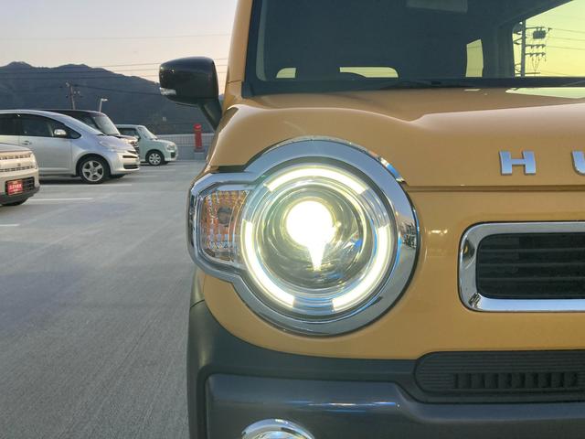 ハスラー ＨＹＢＲＩＤ　Ｘターボ　３型　４ＷＤ　ＬＥＤヘッドランプ　４ＷＤ　ＣＶＴ　ターボ　衝突被害軽減ブレーキ　アダプティブクルーズコントロール　パドルシフト　シートヒーター　ＬＥＤヘッドランプ　ＬＥＤフォグランプ　フルオートエアコン　シートリフター（57枚目）