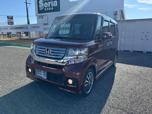 Ｎ－ＢＯＸカスタム Ｇ・ターボパッケージ　カスタム４ＷＤターボボディ研磨、ヘッドライトコート、エバポクリーナー、光触媒、内外装清掃実施済（2枚目）