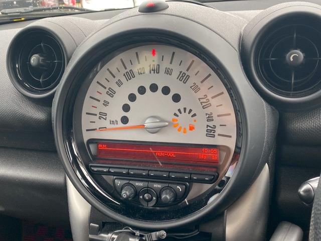 ＭＩＮＩ クーパー　クロスオーバー　ポータブルナビ　プッシュスタート　ＥＴＣ　純正アルミホイール　ＨＩＤ　オートエアコン（20枚目）