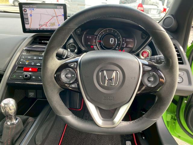 S660 α 純正ナビ バックカメラ 柿本マフラー オプションバンパー アクティブリアスポイラー フォグランプ ワンオーナー モデューロホイール クルーズコントロール ETC2.0 スマートキー&プッシュスタート(14枚目)