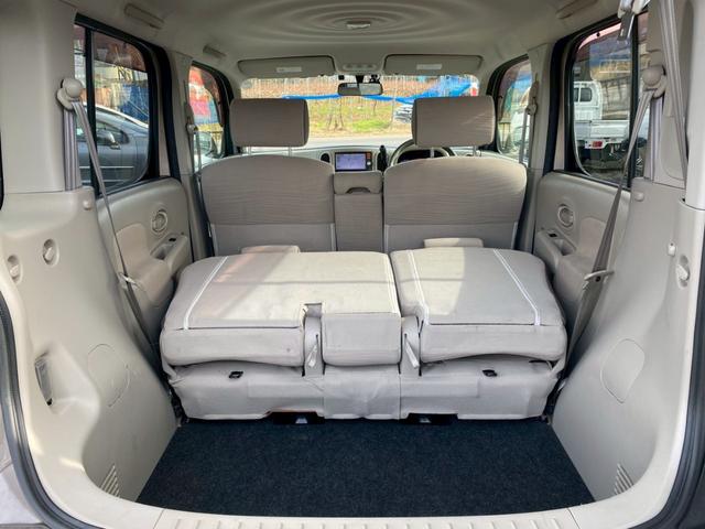 キューブ １５Ｘ　ＦＯＵＲ　４ＷＤ　ナビ　ＴＶ　バックモニター　ＥＴＣ　パワーウィンドウ　パワーステアリング　マニュアルエアコン（10枚目）