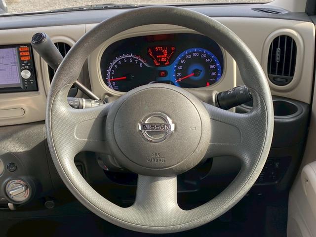 キューブ １５Ｘ　ＦＯＵＲ　４ＷＤ　ナビ　ＴＶ　バックモニター　ＥＴＣ　パワーウィンドウ　パワーステアリング　マニュアルエアコン（12枚目）