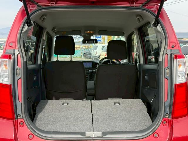 ワゴンＲ ＦＸリミテッド　４ＷＤ　ナビ　バックモニター　ＥＴＣ　フルセグＴＶ　スマートキープッシュスタート　オートエアコン　パワーステアリング　パワーウインドウ　エアバック　ベンチシート　シートヒーター　純正アルミホイール（15枚目）