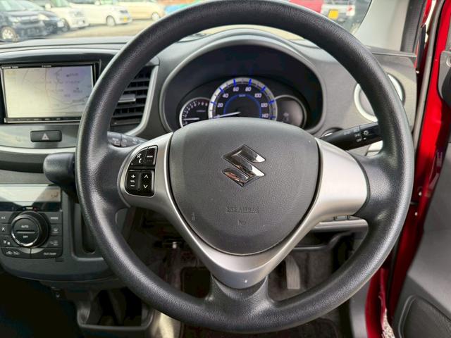 ワゴンＲ ＦＸリミテッド　４ＷＤ　ナビ　バックモニター　ＥＴＣ　フルセグＴＶ　スマートキープッシュスタート　オートエアコン　パワーステアリング　パワーウインドウ　エアバック　ベンチシート　シートヒーター　純正アルミホイール（17枚目）