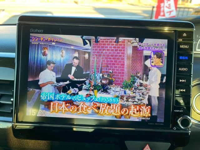 Ｎ－ＢＯＸカスタム Ｇ・Ｌターボホンダセンシング　冬タイヤ付き　エンジンスターター　クルーズコントロール　車線逸脱　ＥＴＣ　ＡＢＳ　純正ナビ　バックモニター　両側スライド（16枚目）