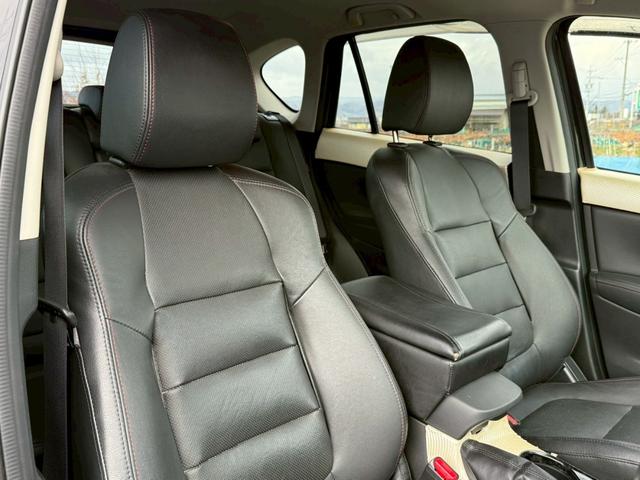 ＣＸ－５ ＸＤ　Ｌパッケージ　４ＷＤ　ターボ　ＲＯＷＥＮエアロ　皮シート　パワーシート　シートヒーター　ナビ　バックカメラ　Ｂｌｕｅｔｏｏｔｈ　パワーステアリング　パワーウィンドウ　スマートキー　クルーズコントロール　Ｗエアバック（10枚目）