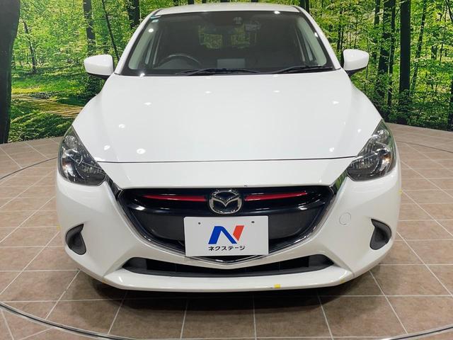 デミオ XD ターボ コネクトナビ バックカメラ 衝突被害軽減システム 禁煙車 スマートキー Bluetooth フルセグ 電動格納ミラー 盗難防止装置 横滑り防止装置(14枚目)