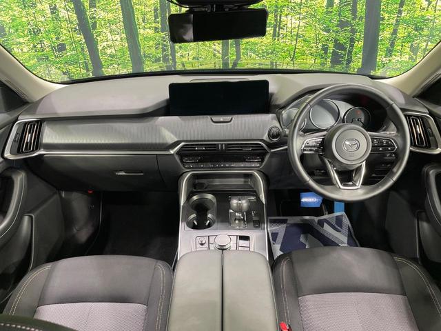 ＣＸ－６０ ２５Ｓ　Ｓパッケージ　１２．３型マツダコネクトナビ　全周囲カメラ　衝突軽減装置　レーダークルーズ　禁煙車　ＥＴＣ　シートヒーター　パワーシート　ＬＥＤライト　オートマチックハイビーム　車線逸脱警報　Ｂｌｕｅｔｏｏｔｈ再生（2枚目）