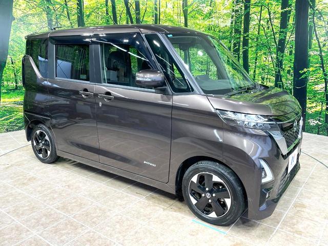 ルークス ハイウェイスター　Ｘ　電動スライド　純正９型ＳＤナビ　アラウンドビューモニター　エマージェンシーブレーキ　コーナーセンサー　スマートキー　ＬＥＤ　ＥＴＣ　車線逸脱警報　オートライト　オートエアコン　純正１４インチＡＷ（16枚目）