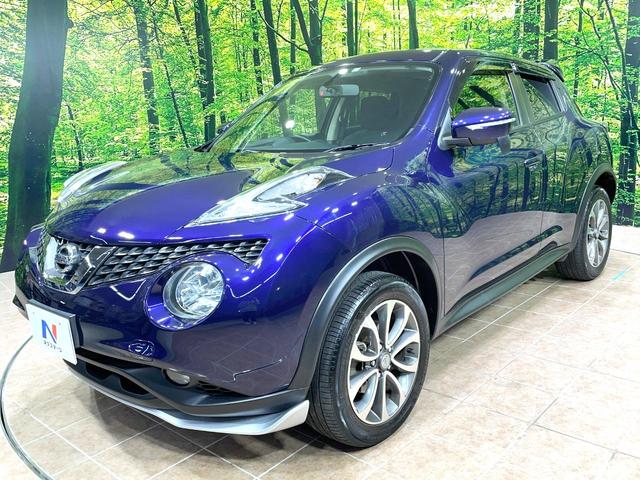 ジューク 15RX エアロ 純正SDナビ バックカメラ 禁煙車 スマートキー ETC オートライト オートエアコン 純正17インチアルミ Bluetooth CD フルセグ(29枚目)