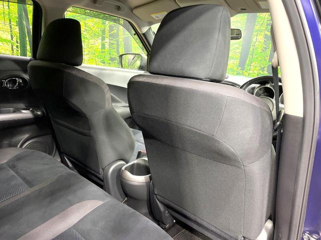 ジューク 15RX エアロ 純正SDナビ バックカメラ 禁煙車 スマートキー ETC オートライト オートエアコン 純正17インチアルミ Bluetooth CD フルセグ(35枚目)