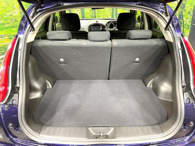 ジューク 15RX エアロ 純正SDナビ バックカメラ 禁煙車 スマートキー ETC オートライト オートエアコン 純正17インチアルミ Bluetooth CD フルセグ(36枚目)