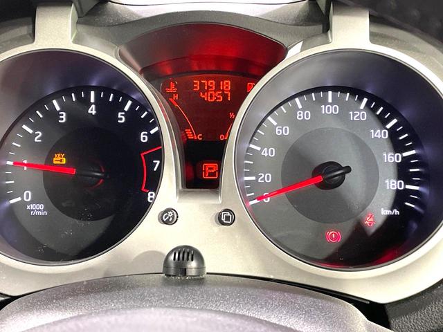 ジューク 15RX エアロ 純正SDナビ バックカメラ 禁煙車 スマートキー ETC オートライト オートエアコン 純正17インチアルミ Bluetooth CD フルセグ(40枚目)