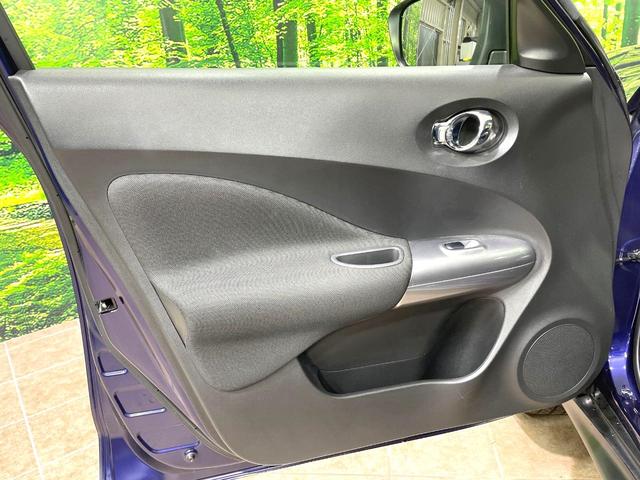 ジューク 15RX エアロ 純正SDナビ バックカメラ 禁煙車 スマートキー ETC オートライト オートエアコン 純正17インチアルミ Bluetooth CD フルセグ(47枚目)