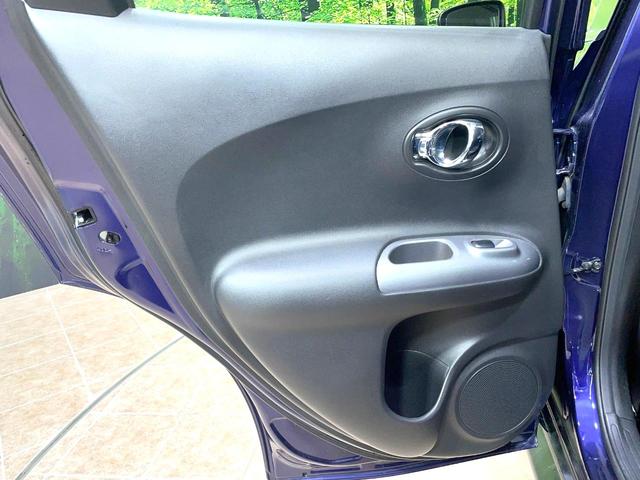 ジューク 15RX エアロ 純正SDナビ バックカメラ 禁煙車 スマートキー ETC オートライト オートエアコン 純正17インチアルミ Bluetooth CD フルセグ(49枚目)