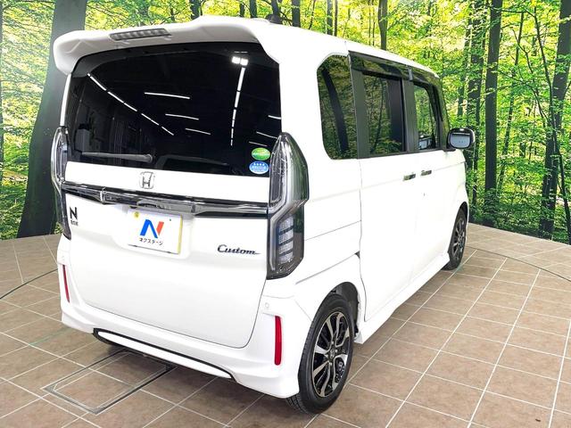N-BOXカスタム G・EXホンダセンシング 純正8インチSDナビ 電動スライドドア バックカメラ ホンダセンシング レーダークルーズ 禁煙車 コーナーセンサー スマートキー LEDヘッド ビルトインETC オートハイビーム(17枚目)